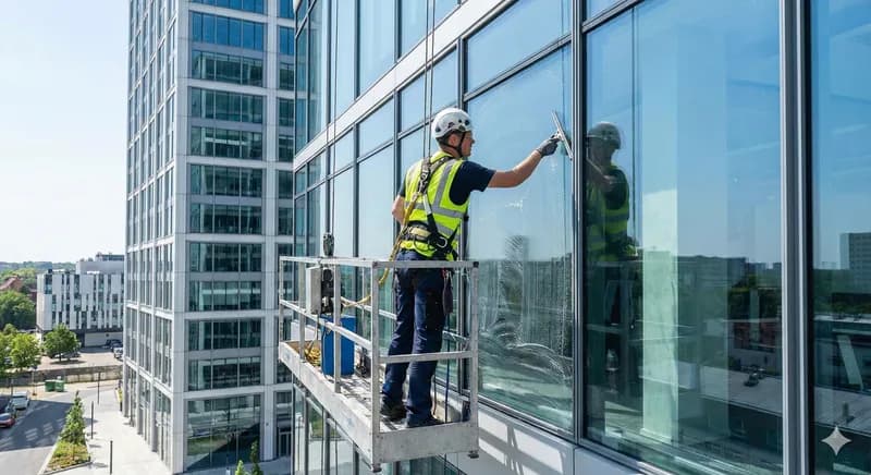 Glazenwasser maakt ramen schoon - zoek glazenwassers in jouw regio